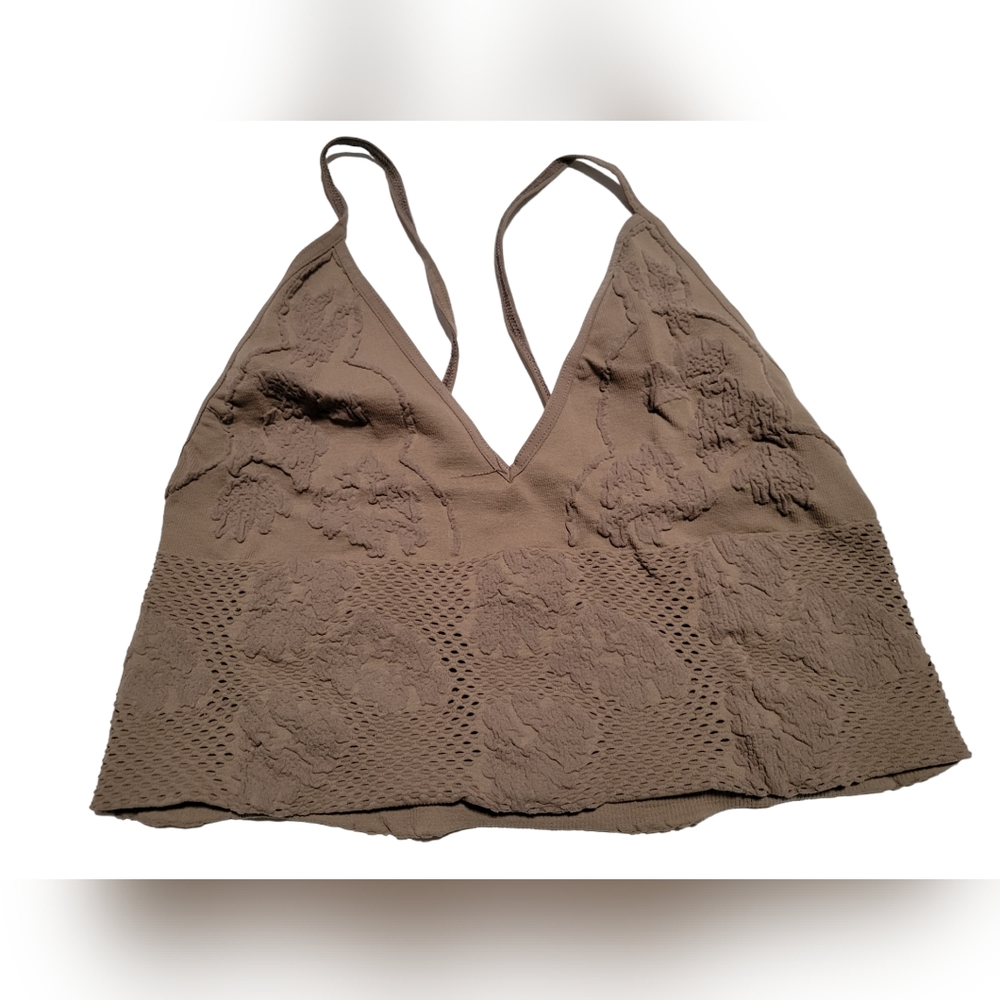 - Free People Intimately Bralette Sand Sz M/L